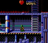 The Terminator gameplay screenshot on Game Gear