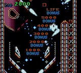 Wizard Pinball gameplay screenshot on Game Gear