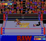 WWF Raw gameplay screenshot on Game Gear