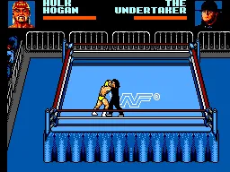 WWF Wrestlemania: Steel Cage Challenge gameplay screenshot on Game Gear