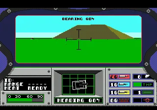 Abrams Battle Tank gameplay screenshot on Genesis