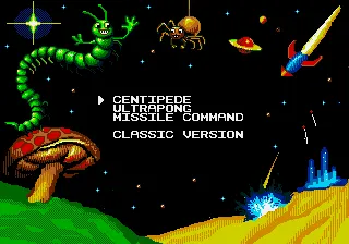 Arcade Classics gameplay screenshot on Genesis