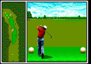 Arnold Palmer Tournament Golf gameplay screenshot on Genesis