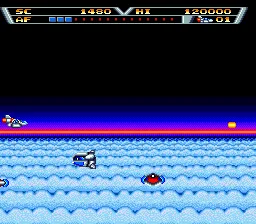 Arrow Flash gameplay screenshot on Genesis