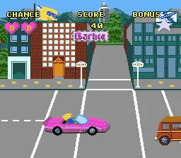 Barbie: Super Model gameplay screenshot on Genesis