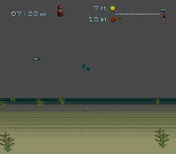 Bass Masters Classic: Pro Edition gameplay screenshot on Genesis