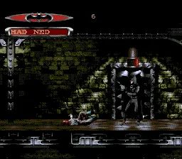 Batman Forever gameplay screenshot on Genesis