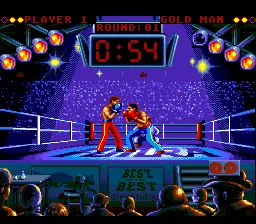 Best of the Best: Championship Karate gameplay screenshot on Genesis