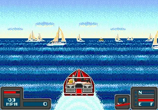 Bimini Run gameplay screenshot on Genesis