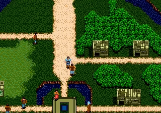 Blue Almanac gameplay screenshot on Genesis