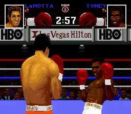 Boxing Legends of the Ring gameplay screenshot on Genesis