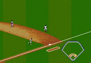 Cal Ripken Jr. Baseball gameplay screenshot on Genesis