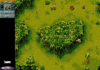 Cannon Fodder gameplay screenshot on Genesis