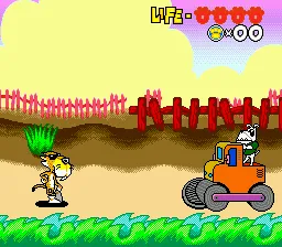 Chester Cheetah: Too Cool to Fool gameplay screenshot on Genesis