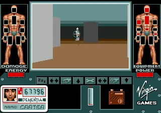 Corporation gameplay screenshot on Genesis