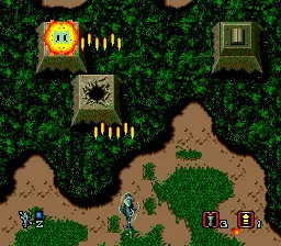 CrossFire gameplay screenshot on Genesis