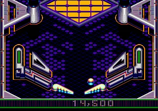 Crüe Ball gameplay screenshot on Genesis