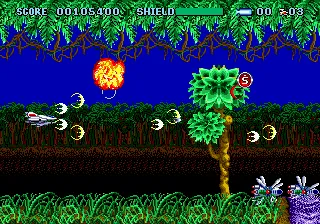 Curse gameplay screenshot on Genesis