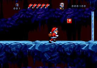 Daze Before Christmas gameplay screenshot on Genesis