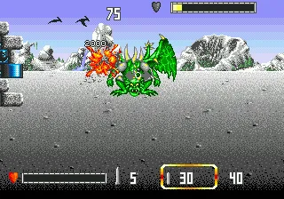 Death Duel gameplay screenshot on Genesis