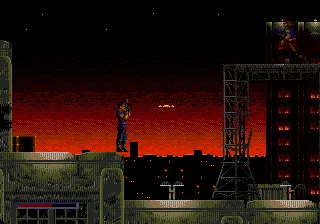 Demolition Man gameplay screenshot on Genesis