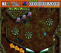 Dino Land gameplay screenshot on Genesis