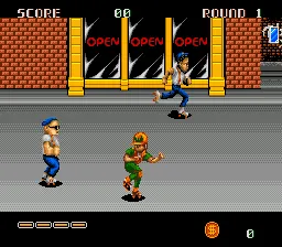 DJ Boy gameplay screenshot on Genesis