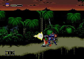 Doom Troopers: Mutant Chronicles gameplay screenshot on Genesis