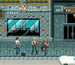 Double Dragon 3: The Rosetta Stone gameplay screenshot on Genesis