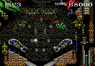 Dragon's Revenge gameplay screenshot on Genesis