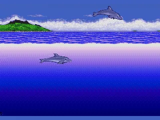 Ecco the Dolphin gameplay screenshot on Genesis