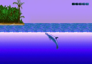 Ecco: The Tides of Time gameplay screenshot on Genesis