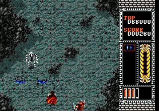Elemental Master gameplay screenshot on Genesis