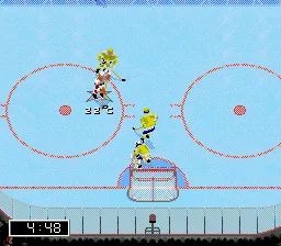 Elitserien 96 gameplay screenshot on Genesis