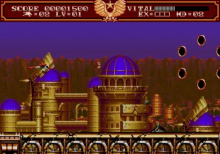 Empire of Steel gameplay screenshot on Genesis