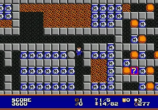Exodus gameplay screenshot on Genesis