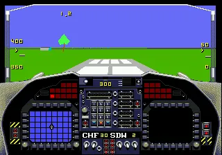 F-22 Interceptor: Advanced Tactical Fighter gameplay screenshot on Genesis