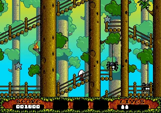 Fantastic Dizzy gameplay screenshot on Genesis