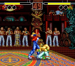 Fatal Fury: King of Fighters gameplay screenshot on Genesis