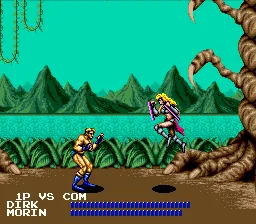 Fighting Masters gameplay screenshot on Genesis