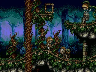 Flink gameplay screenshot on Genesis