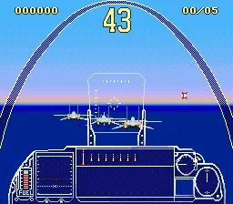 G-LOC: Air Battle gameplay screenshot on Genesis