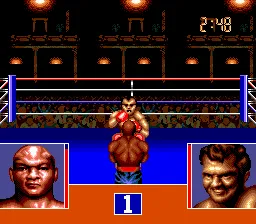 George Foreman's KO Boxing gameplay screenshot on Genesis