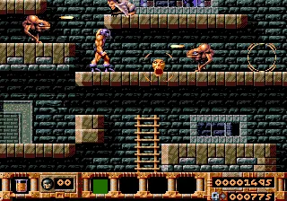 Gods gameplay screenshot on Genesis