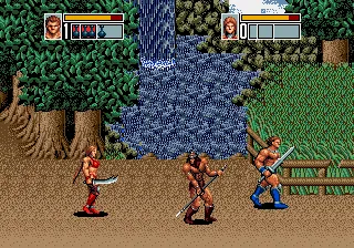 Golden Axe III gameplay screenshot on Genesis