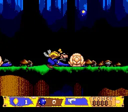 Goofy's Hysterical History Tour gameplay screenshot on Genesis