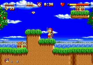 High Seas Havoc gameplay screenshot on Genesis