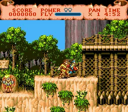 Hook gameplay screenshot on Genesis