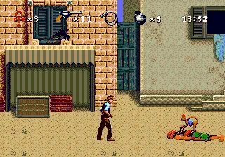 Instruments of Chaos starring Young Indiana Jones gameplay screenshot on Genesis