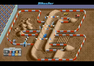 Ivan 'Ironman' Stewart's Super Off Road gameplay screenshot on Genesis